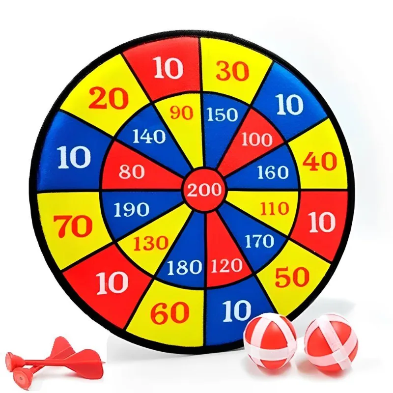 Jogo De Dardos Infantil 5 Peças 35cm N244223-8 - Quanhe