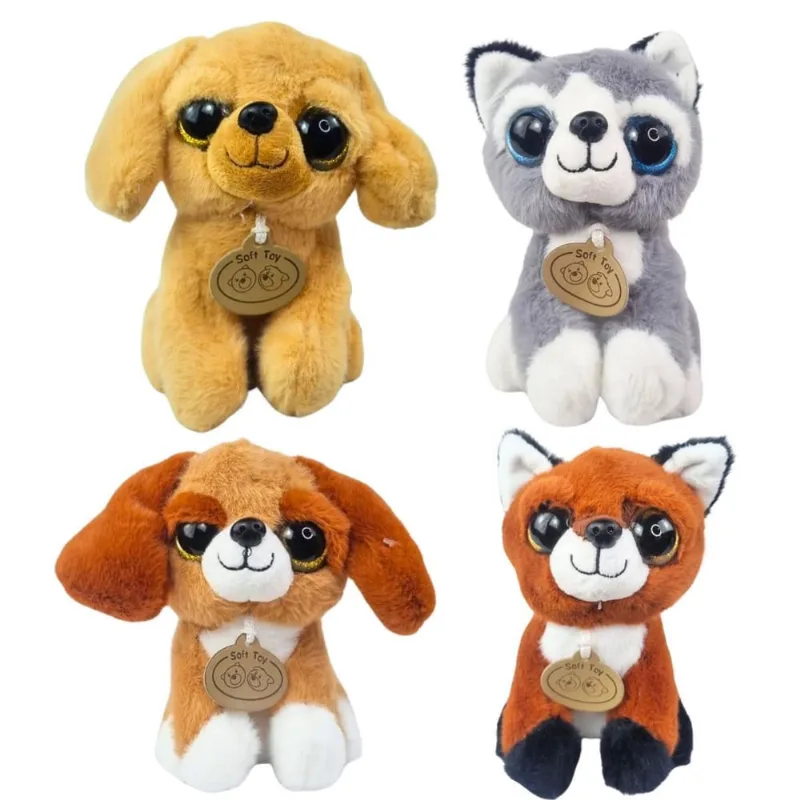 Pelúcia Infantil Cachorrinho Sortidos Cby0077 Castela Brasil