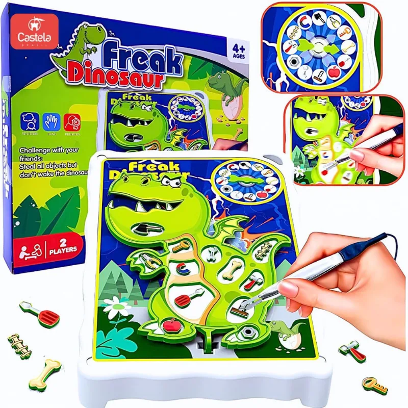 Jogo Divertido Infantil Operação do Dino Interativo Castela
