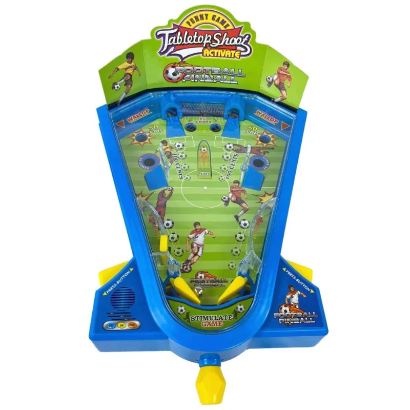 Jogo Mini Pinball Ball Com Luzes e Som Game Brinquedo - Castela