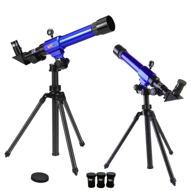 Telescópio Astro Brinquedo Com Lente 20x 30x 40x - Castela