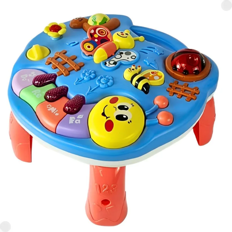 Mesinha de Atividades Infantil Educativa c/ Som e Luz CBS0278 - Castela