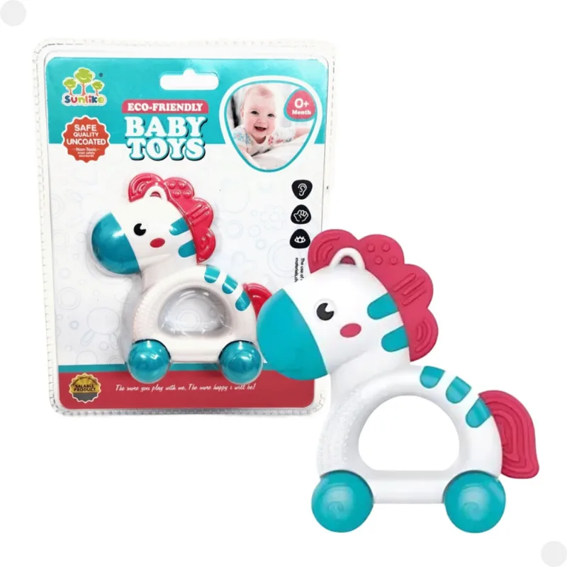 Baby Toys Chocalho Mordedor Zebra Eco-Friendly CBS0353 - Castela