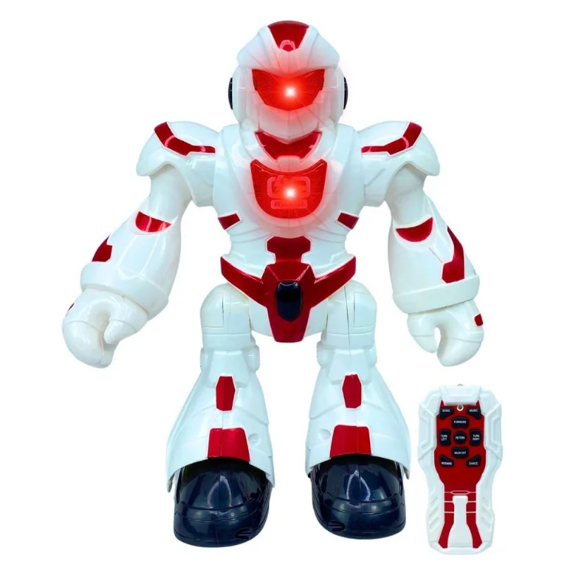 Robô Brinquedo Dança Se Movimenta Com Sons &amp; Luz - Castela