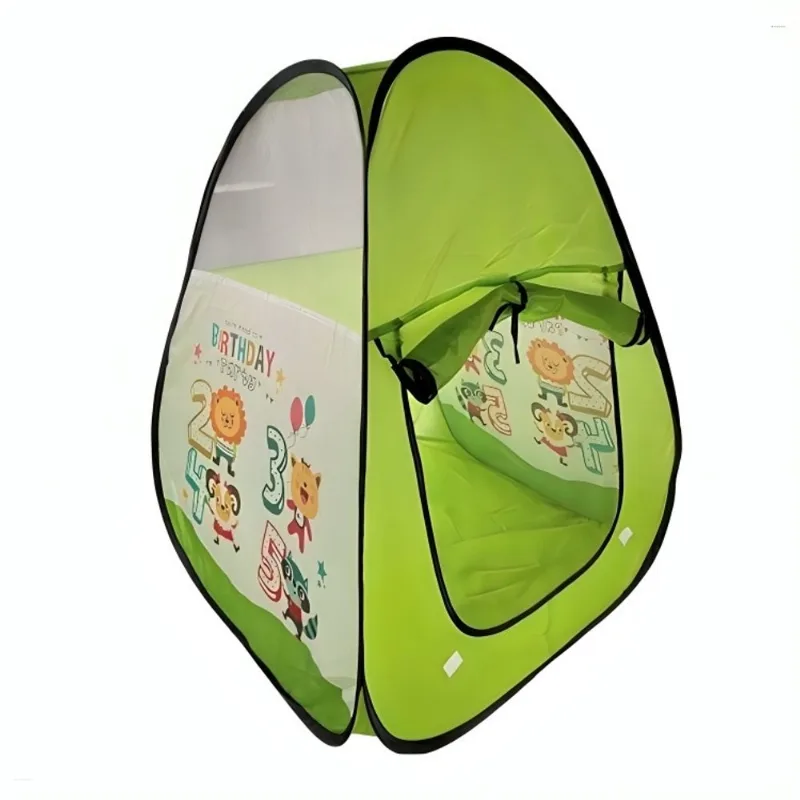 Barraca Tenda Infantil Cor Verde Divertido para Criancas - Castela