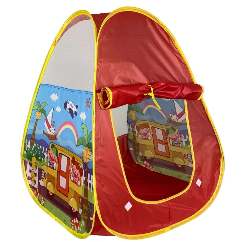 Barraca Tenda da Passeio na Floresta Infantil Vermelho Toca Crianças Castela