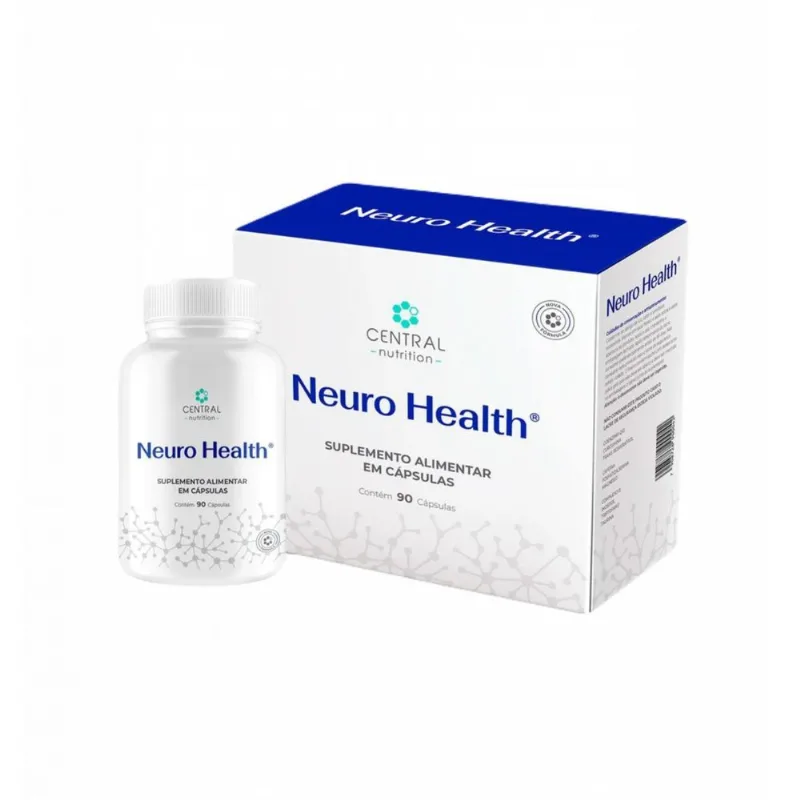 Neuro Health - 90 cápsulas - Central Nutrition Sem Sabor - Central Nutrition