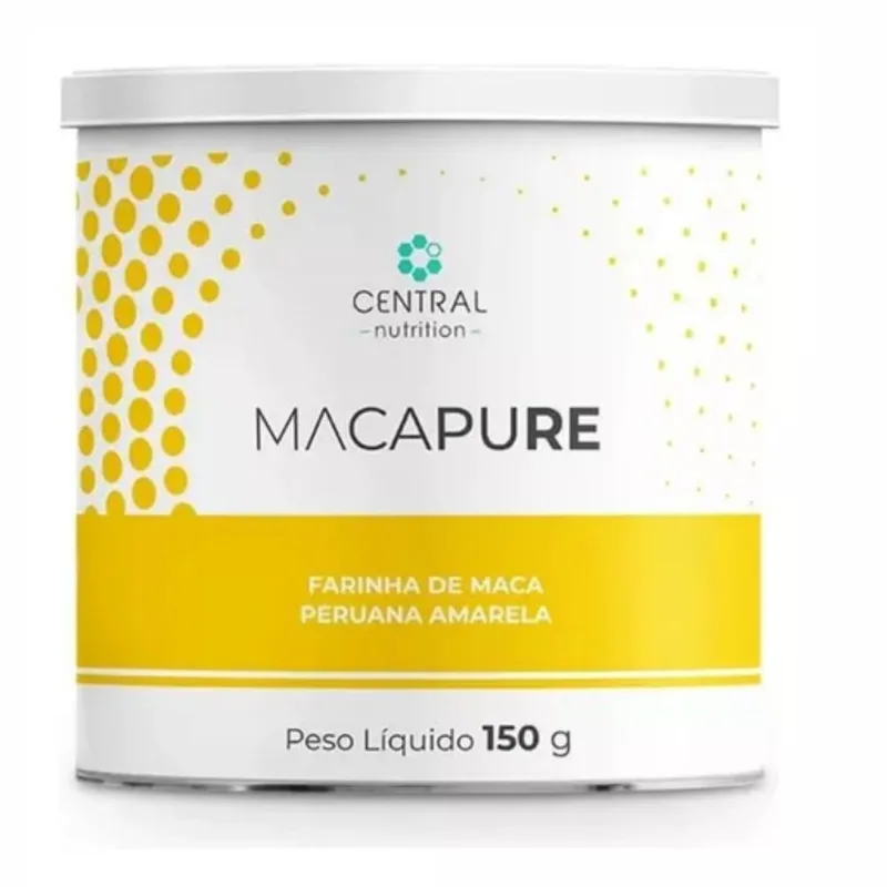 MACA PURE - FARINHA DE MACA PERUANA AMARELA 150G