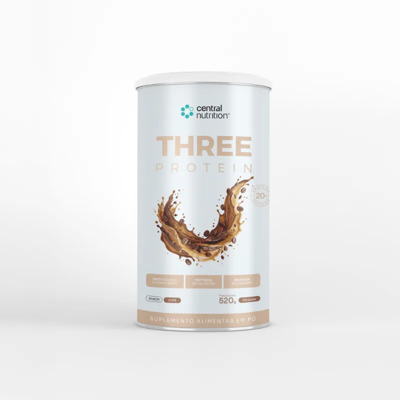 THREE PROTEIN - Tradicional - 520g Café Sabor Café Café