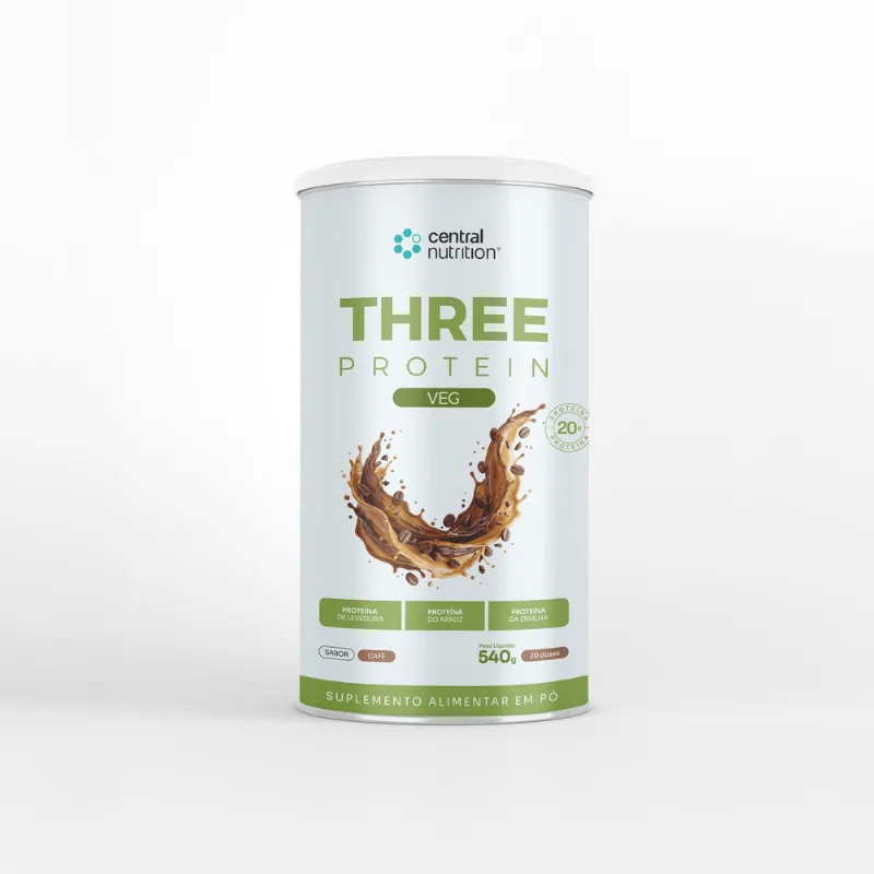 THREE PROTEIN VEG - 540g Café Sabor Café Café