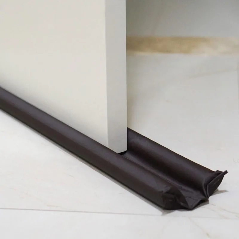 Protetor Veda Porta Impermeável 80 cm - Marrom - MR Enxovais
