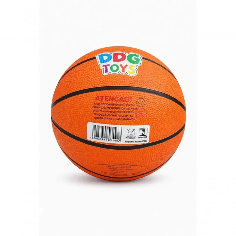 Bola de Basquete Infantil Texturizada para Esporte Laranja e Preto - OUTRAS - Esporte E Lazer