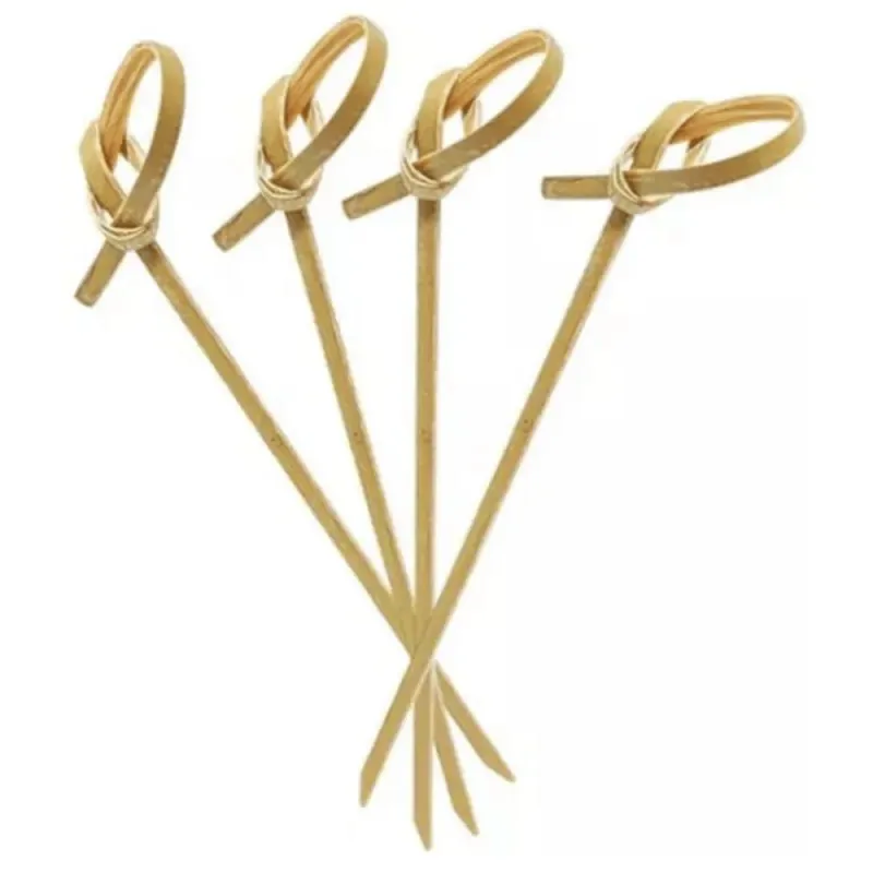 Palitos Para Petiscos Em Bambu C/ 50 Peças - Cosy Cosy - Não Informado - Utilidades Domesticas