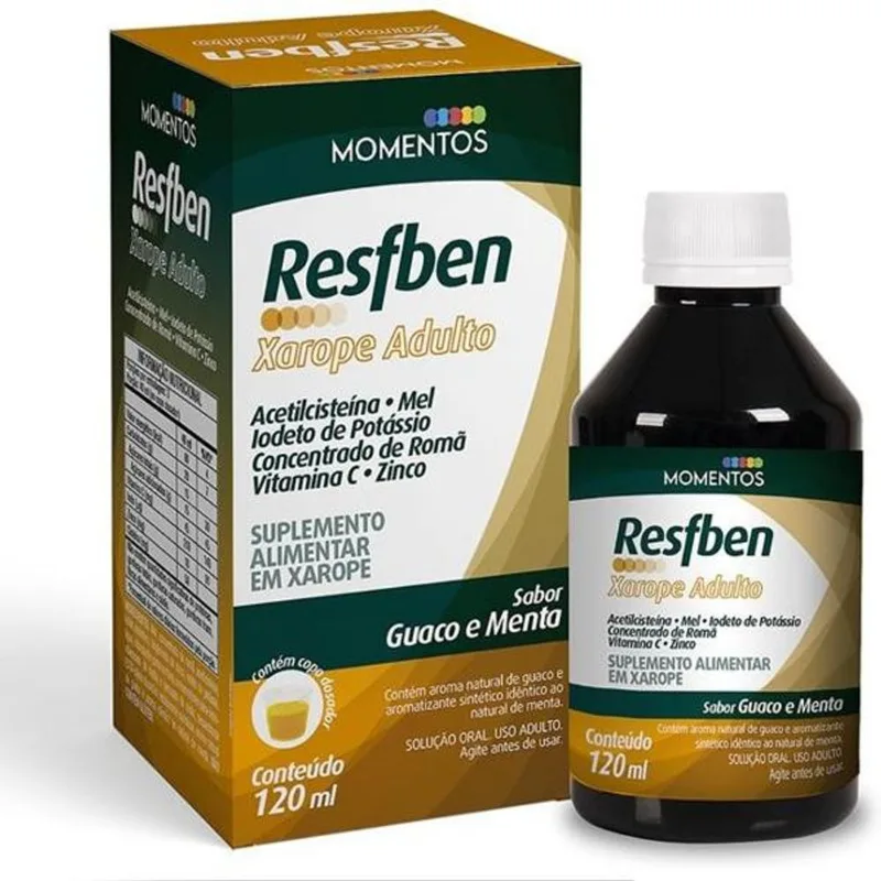 Xarope Resfben 120ml Momentos RESFBEN XPE 120ML MOMENTOS