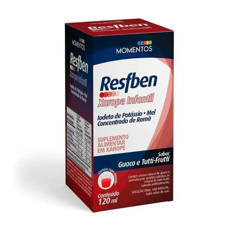 Xarope Resfben Infantil 120ml Momentos RESFBEN XPE INF 120ML MOMENTOS