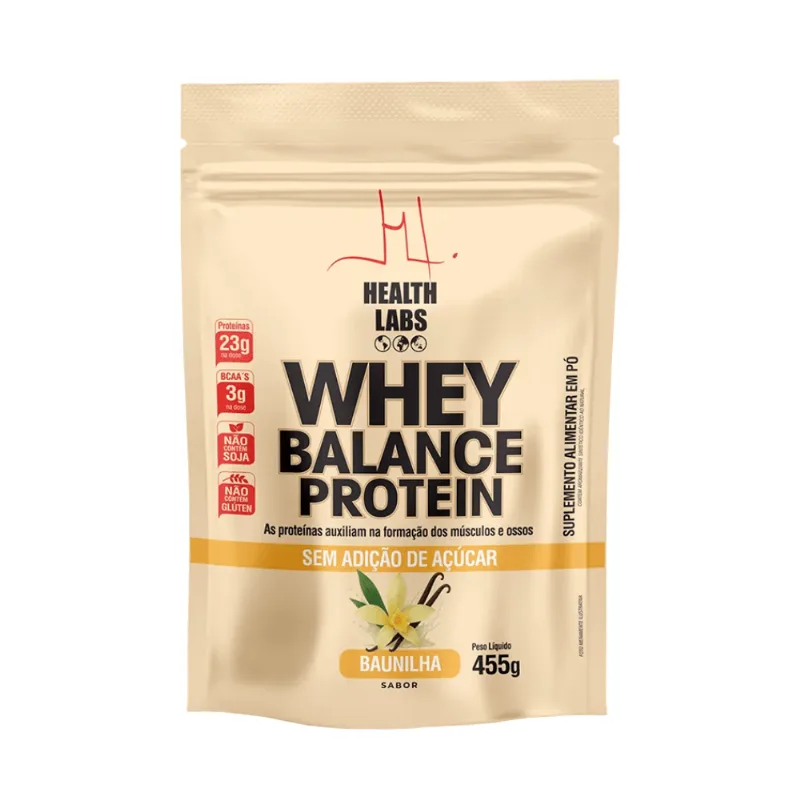 Whey Balance Protein Health Labs Baunilha 455g