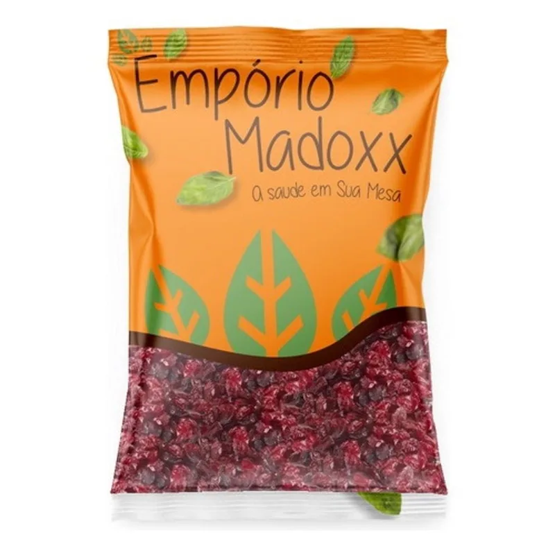 Fruta Seca Cranberry 1kg Inteira Desidratada Especial 100% Sem Açucar E Sem Aditivos