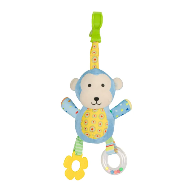Brinquedo Móbile Carrinho/Bebê Conforto Macaco Azul-Pimpolho - pimpolho
