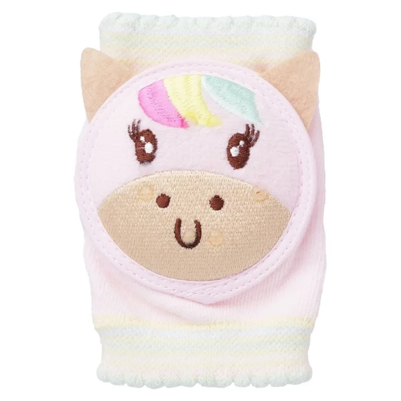 Joelheira Pimpolho Soft Lúdica 6 A 12 Meses Cavalo Rosa (MP)