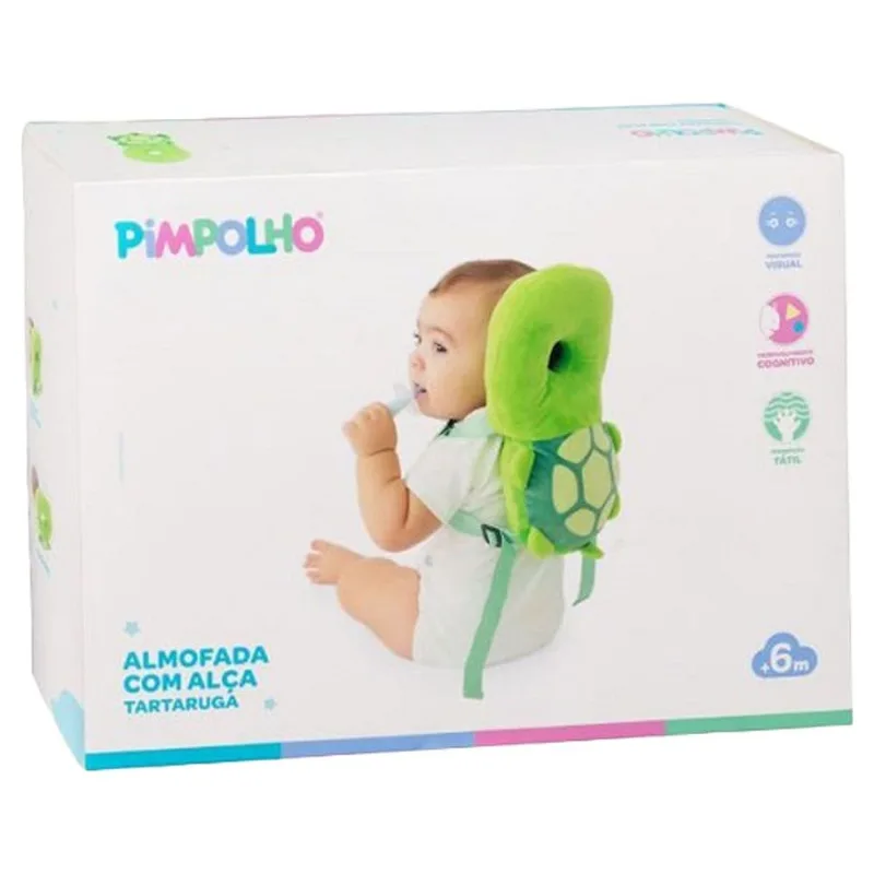 Almofada Protetora Infantil Pimpolho Tartaruga Verde (MP)