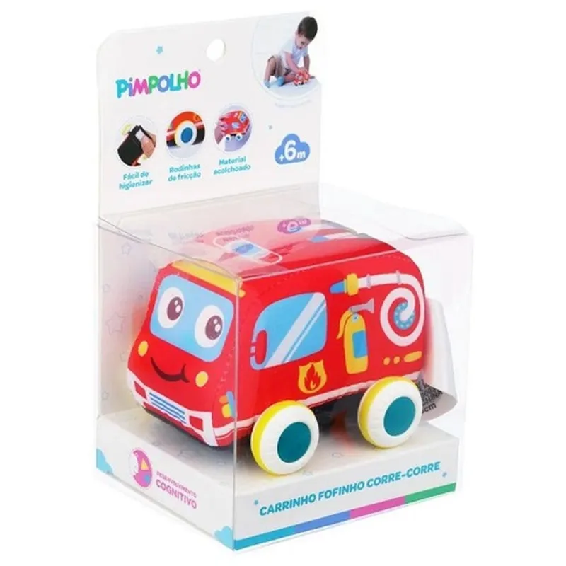 Carrinho Fofinho Corre Corre Pimpolho Vermelho 0300548 (MP) - pimpolho