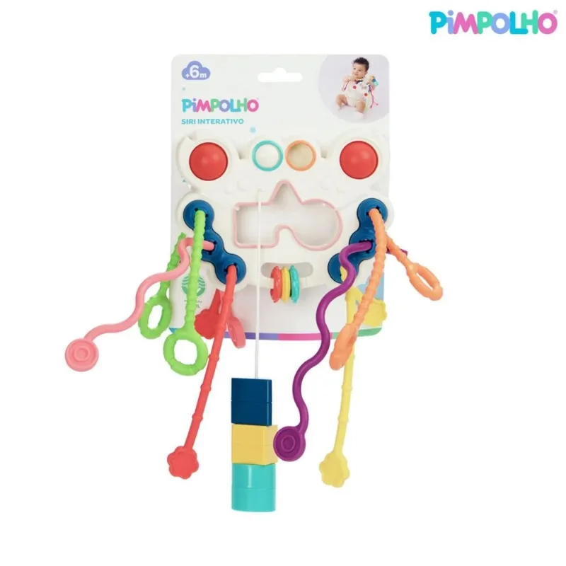 SIRI INTERATIVO UNISSEX PIMPOLHO COLORIDO - pimpolho