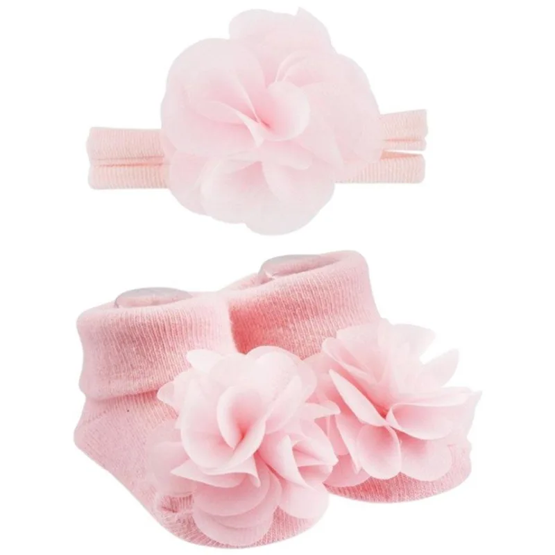 Kit Meia Bebê Pimpolho 2 Peças Rn Rosa (MP) - pimpolho