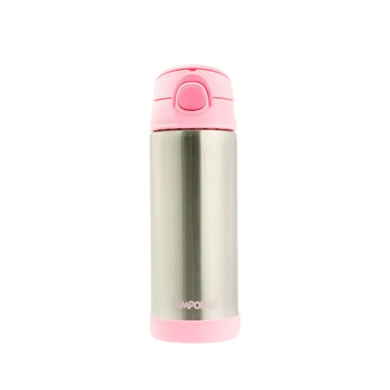Garrafa Térmica Inox 400ml Rosa Rosa