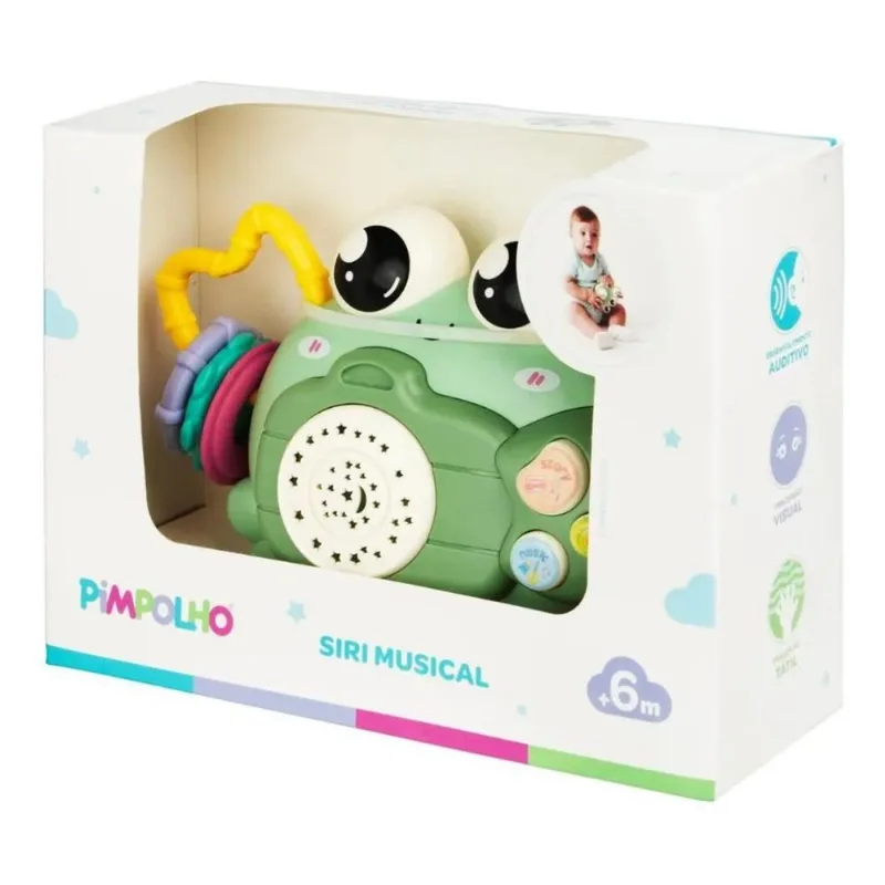 SIRI MUSICAL MASC PIMPOLHO VERDE