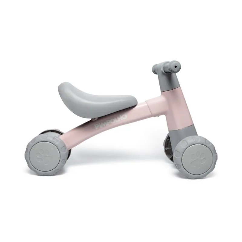 Bicicleta Infantil De Equilíbrio Pimpolho Até 60kg Rosa 301220 (MP) - pimpolho