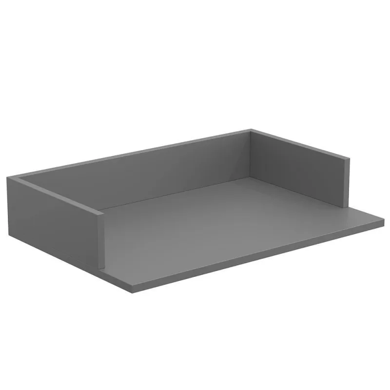 Suporte Suspenso Para Micro-ondas Forno 60x40 Cm Class L03 Cinza - Lyam Decor - Agro
