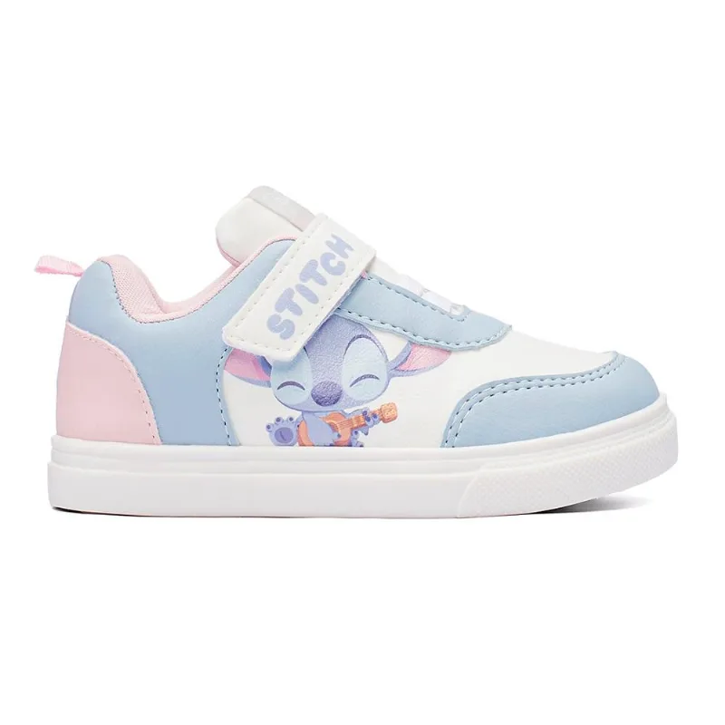 Tenis Disney Stitch Branco/azul 22