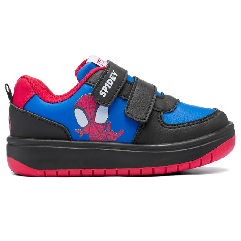 Tenis Disney Homem-aranha Ref Msy01dy Azul/preto 24