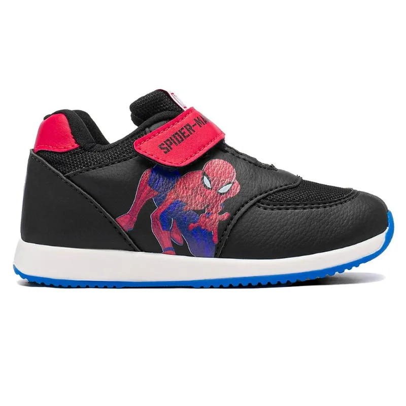 Tenis Disney Homem-aranha Ref Msp02dy Preto/vermelho 24