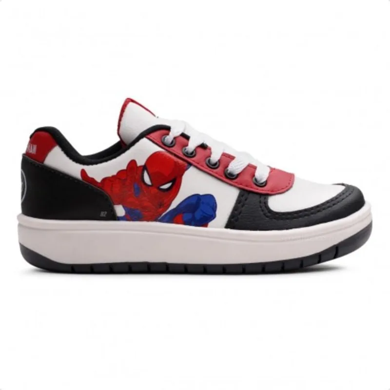 Tênis Infantil Disney Marvel Homem Aranha-masculino