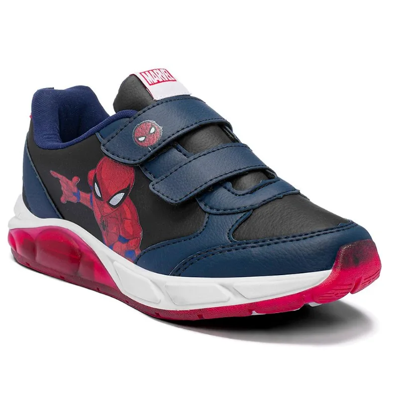 Tenis Disney Homem-aranha Ref Msp11dy Preto/marinho 27