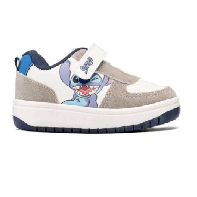 Tenis Disney Stitch Ref Dst34dy Branco/cinza 20