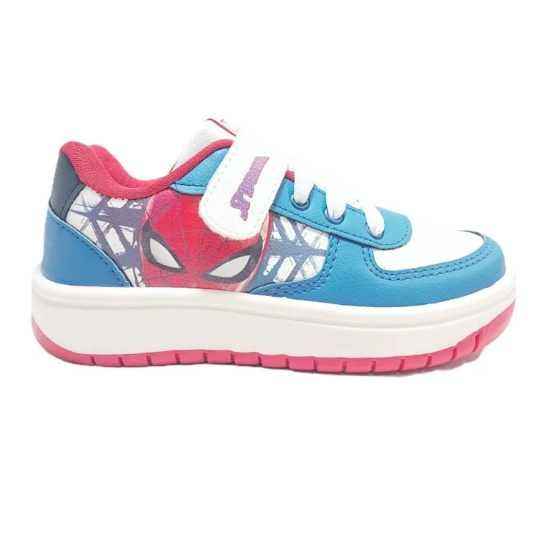 Tenis Marvel Spider Man Ref Msp19dy Branco/Vermelho 29