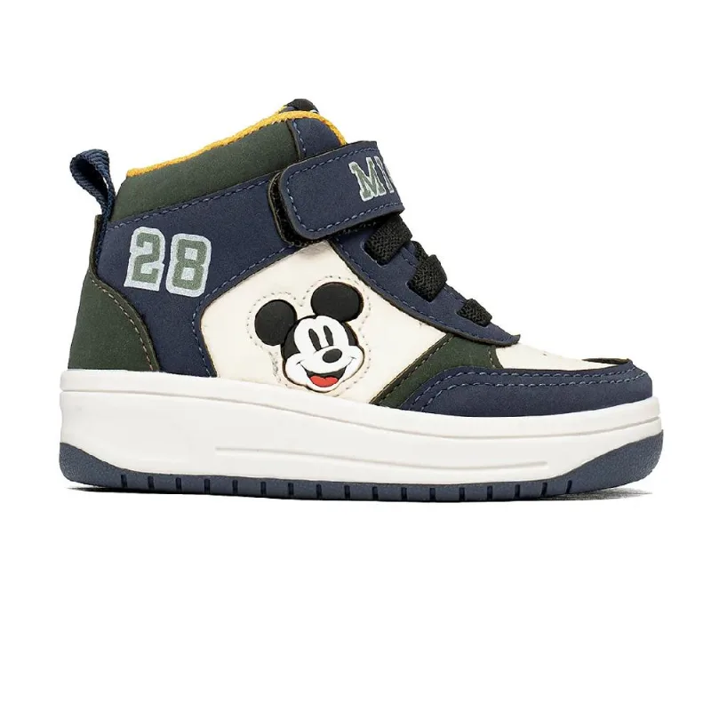 Tenis Disney Mickey Ref Dmy08kr Branco/verde 25