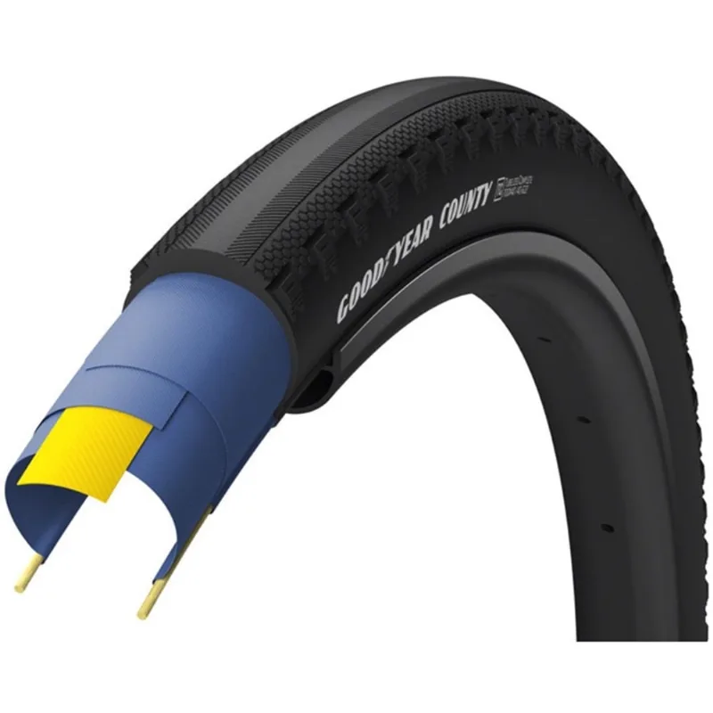 Pneu Goodyear County Ultimate 700x40 Kevlar Preto tlc