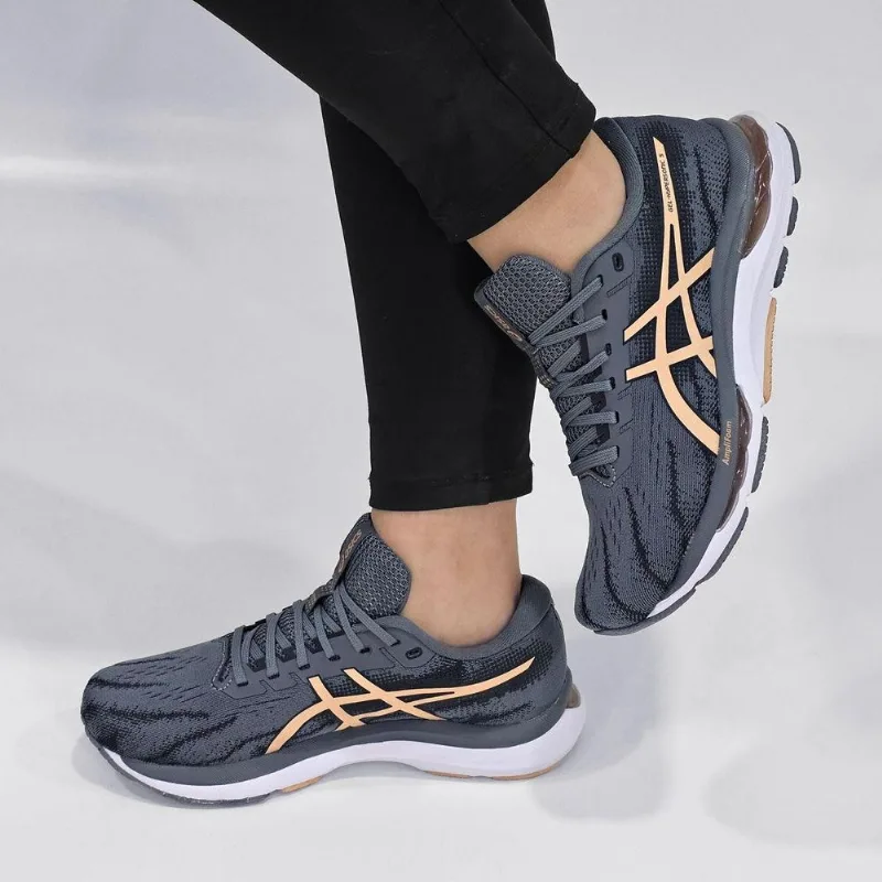 Tênis Asics Feminino Gel Hypersonic 5 Corrida 34 / Cinza - ASICS