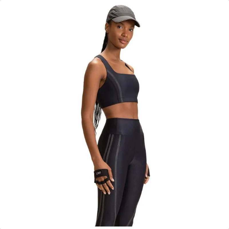 Top Live Dynamic Mat Feminino GG / Preto - LIve!