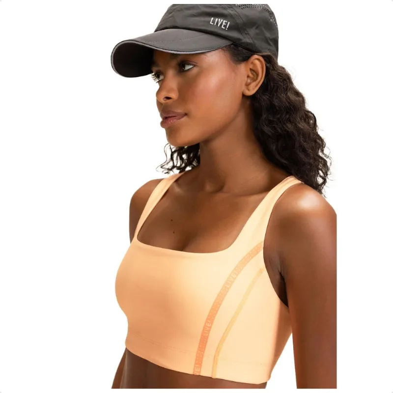 Top Live Dynamic Mat Feminino GG / Laranja