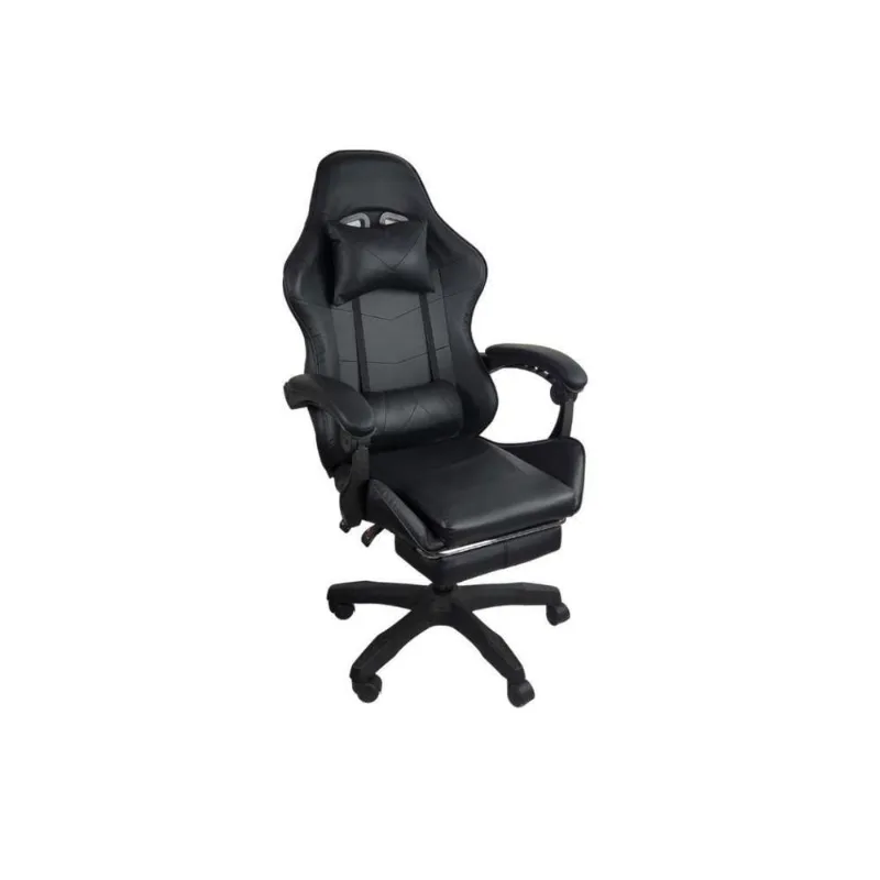 Cadeira Gamer Stillus Ergonômica-Apoio Para Os Pés - Preto