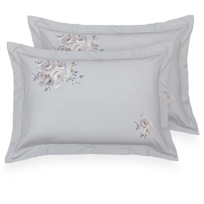 Jogo De Cama Queen 300 Fios Lázio Virginy - Linha K Estampado - Kacyumara