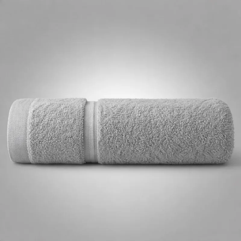 Toalha Banho 70x140 Cinza/Silver Lázio Kacyumara - Casa K