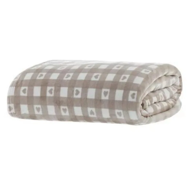 Cobertor Blanket Estampado Toque De Seda - Solteiro - Paixão