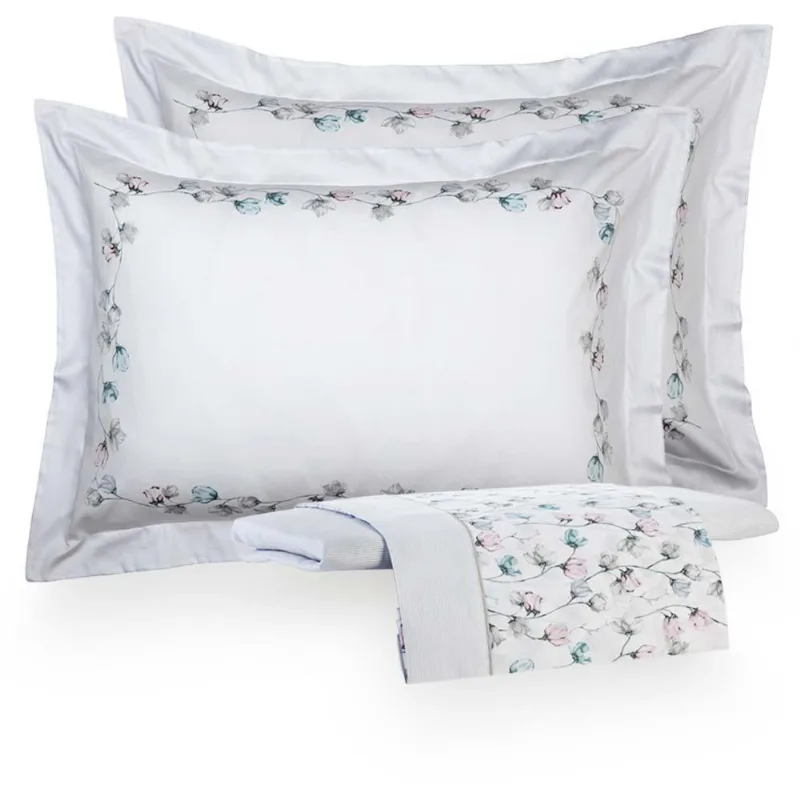 Jogo De Cama Queen 300 Fios Jessi - Kacyumara Estampado