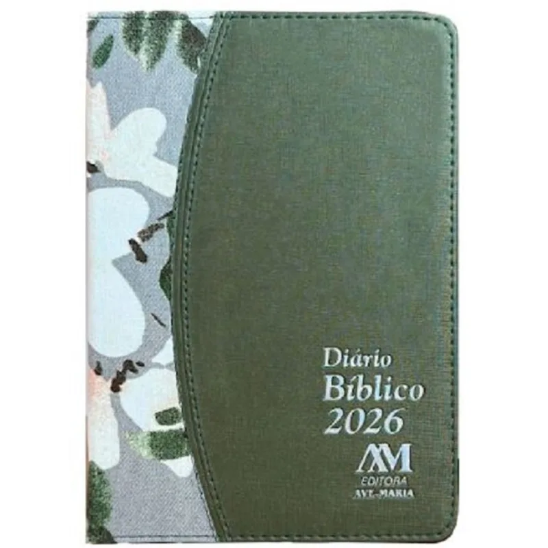 Diario Biblico 2026 - Luxo Verde Floral