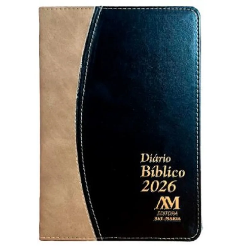 Diário Bíblico 2026 - Luxo Marrom